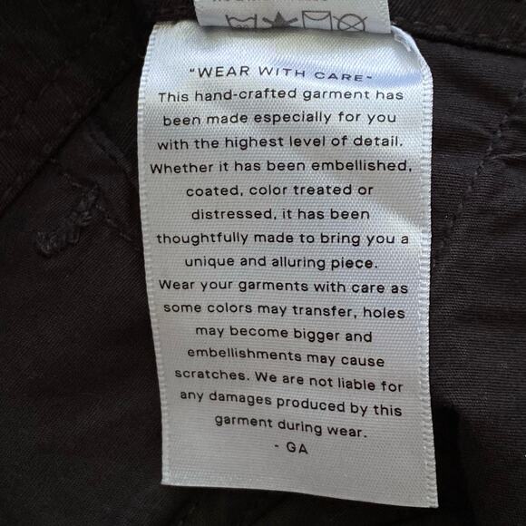 Good American Cargo Pants Womens Sz 4/27 Black Hi Rise Wide Leg Y2K Cyber Grunge - Picture 10 of 12